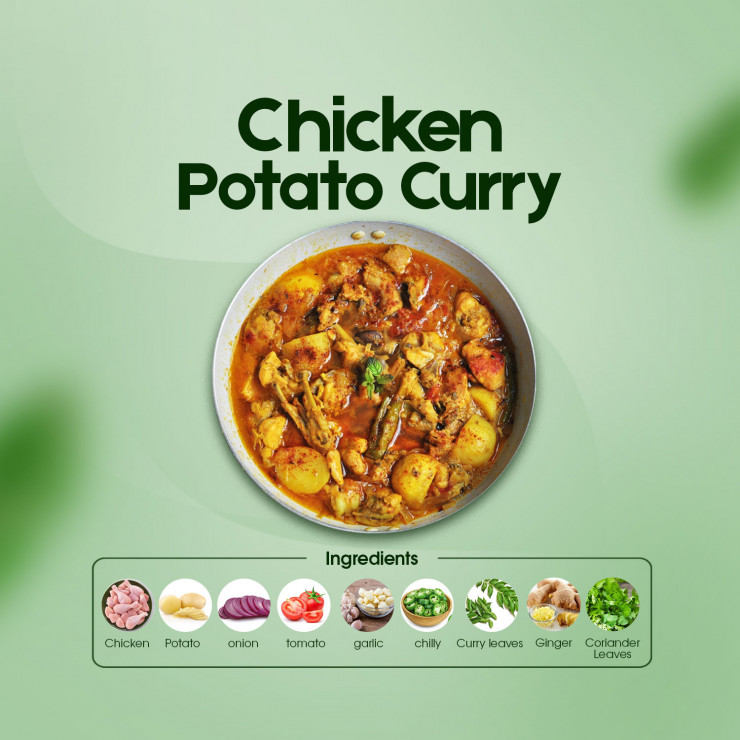Instant Chicken Potato Curry Kit